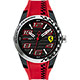 Scuderia Ferrari 法拉利 REV-T 競速腕錶-黑x紅/44mm product thumbnail 1