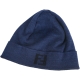 FENDI 經典雙F織紋反折針織帽(深藍色/100%WOOL) product thumbnail 1