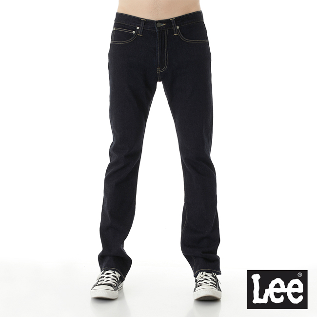 Lee 牛仔褲 724 中腰標準直筒-男款-原藍