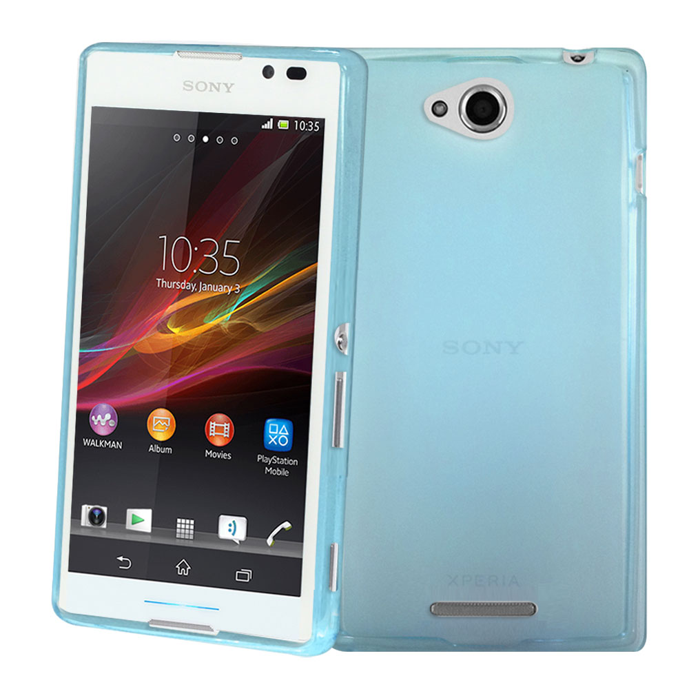 Sony Xperia C S39H 迷霧美背晶采高質感保護套