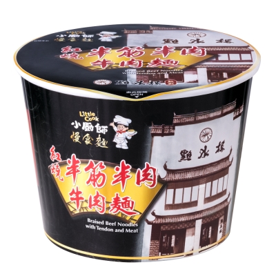 小廚師 紅燒半筋半肉牛肉麵慢食麵(269g)