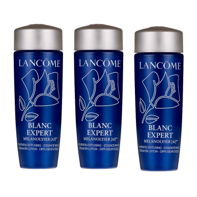 LANCOME蘭蔻 激光煥白精華玫瑰露升級版15mlx3瓶