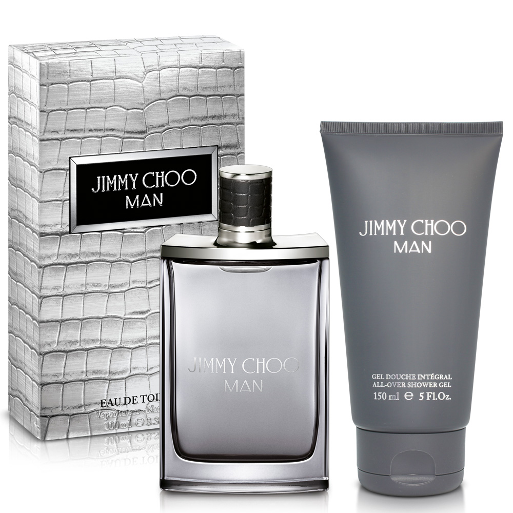 JIMMY CHOO 同名男性淡香水(100ml)-送沐浴精150ml&針管