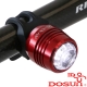 DOSUn USB充電鋁合金防水廣角警示照明前燈(紅) product thumbnail 1