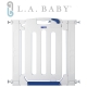 【美國 L.A. Baby】幼兒安全門欄/圍欄/柵欄(純淨白色/贈兩片延伸件) product thumbnail 1