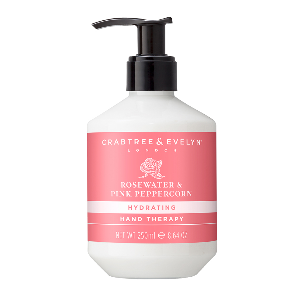 Crabtree & Evelyn瑰珀翠 玫瑰粉椒護手護甲霜250ml