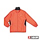 SASAKI 反光平織運動夾克 雙面穿 男 桔紅/黑 product thumbnail 1