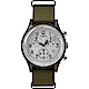 TIMEX 天美時 MK1 潮流軍錶 三眼計時手錶-銀面/橄欖綠/40mm product thumbnail 1