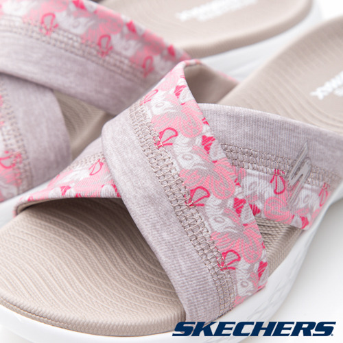 SKECHERS(女)時尚休閒系列ON THE GO 600拖鞋-15306TPE