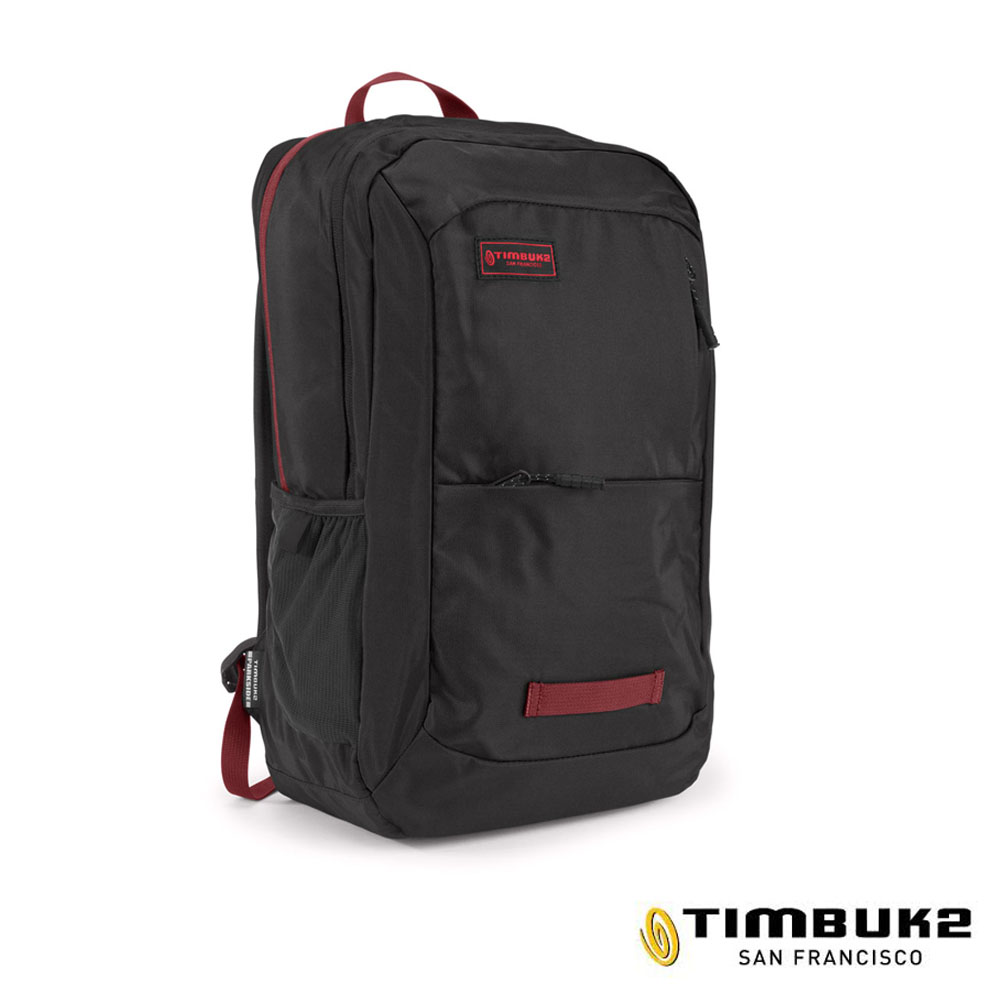 美國 TIMBUK2 Parkside 多功能筆電後背包(25L)_黑/紅