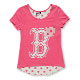 MLB-波士頓紅襪隊雪紡印花T恤-粉紅(女) product thumbnail 1