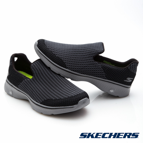 SKECHERS (男) 健走系列 GO Walk 4 - 54175BKGY