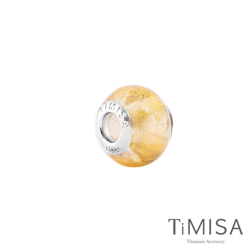 TiMISA《月暈(11mm)》純鈦琉璃 墜飾串珠