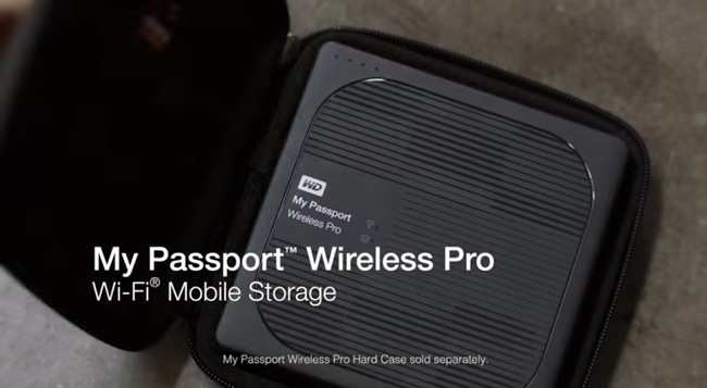 WD My Passport Wireless Pro 4TB 2.5吋 Wi-Fi 行動