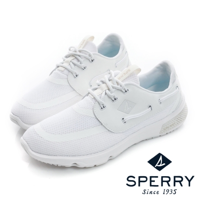 SPERRY 全新進化7SEAS全方位休閒鞋(中性款)-白