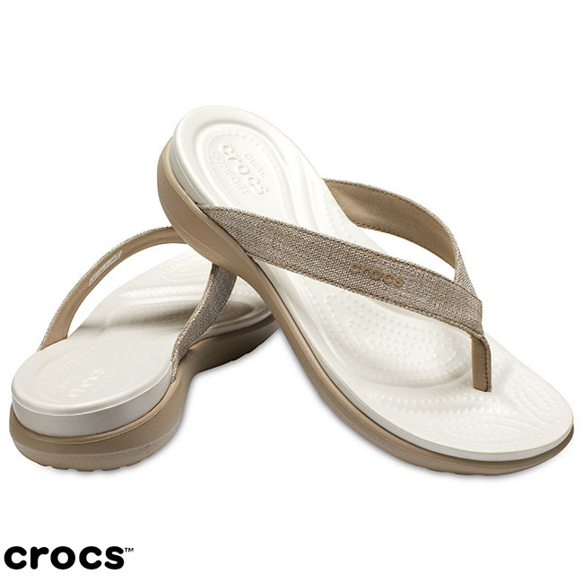 Crocs 卡駱馳 (女鞋) 女士卡沛兒涼鞋 205143-2V3