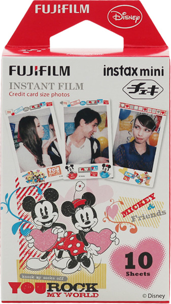 FUJIFILM instax mini 拍立得底片(米奇與好朋友們)