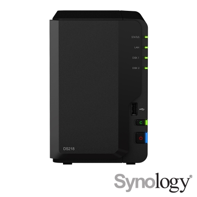 Synology DS218 2BAY網路儲存伺服器