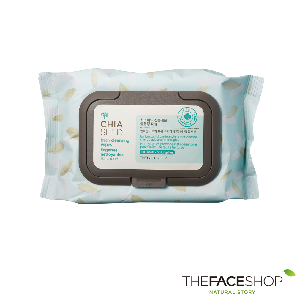 THEFACESHOP 奇異子水奇蹟清透卸妝棉50片