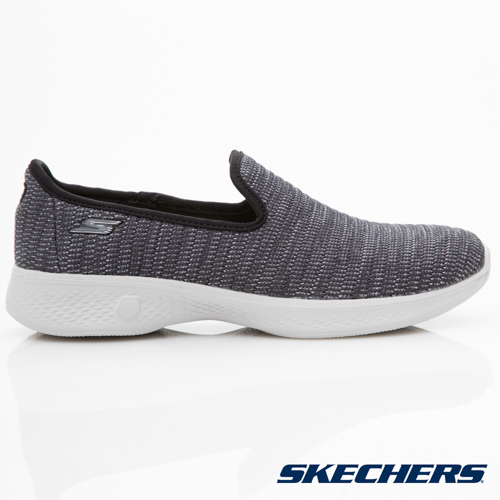 SKECHERS (女) 健走系列 GO WALK 4 - 14922BKGY