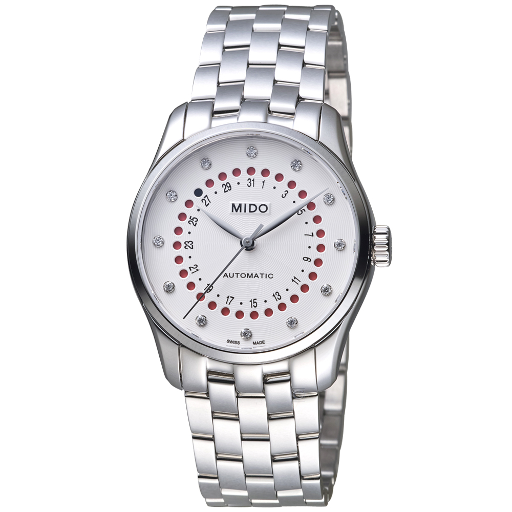 MIDO 美度 官方授權 Belluna雋永系列日期窗腕錶M0242071103600-33mm