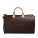 LV M41106 經典Monogram SPEEDY 40手提波士頓包(咖啡-展示品) product thumbnail 1