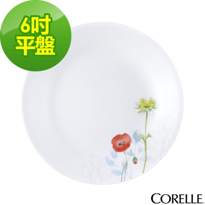 【美國康寧】CORELLE花漾彩繪6吋平盤