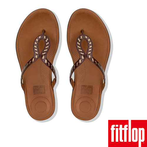 FitFlop STRATA TOE-THONG SANDALS咖啡