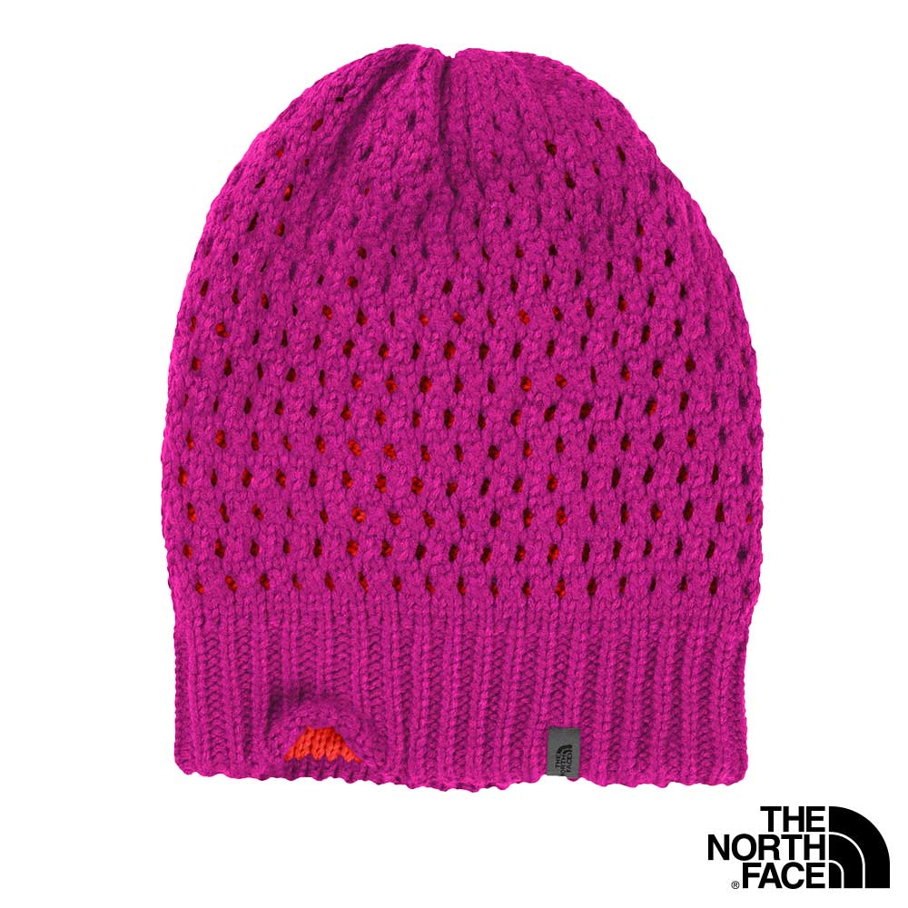 The North Face SHINSKY 雙面保暖帽 紫紅