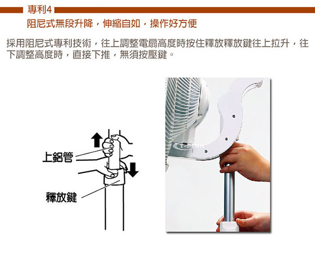 AirRun 14吋DC直流3D循環節能電扇 (BC141)