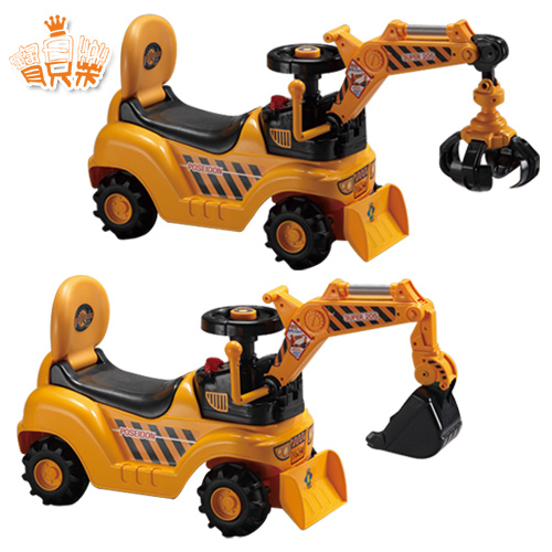【寶貝樂】大型挖土機兒童遊戲車