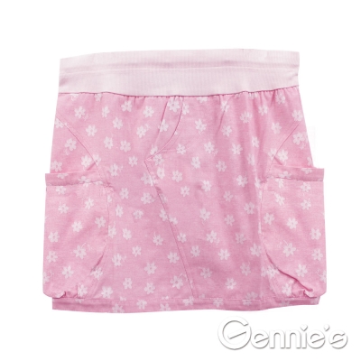 Gennie’s奇妮-時尚百搭春夏孕婦短裙 (G4763)-粉紅花