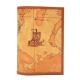 Alviero Martini 義大利地圖包 護照夾-地圖黃 product thumbnail 1