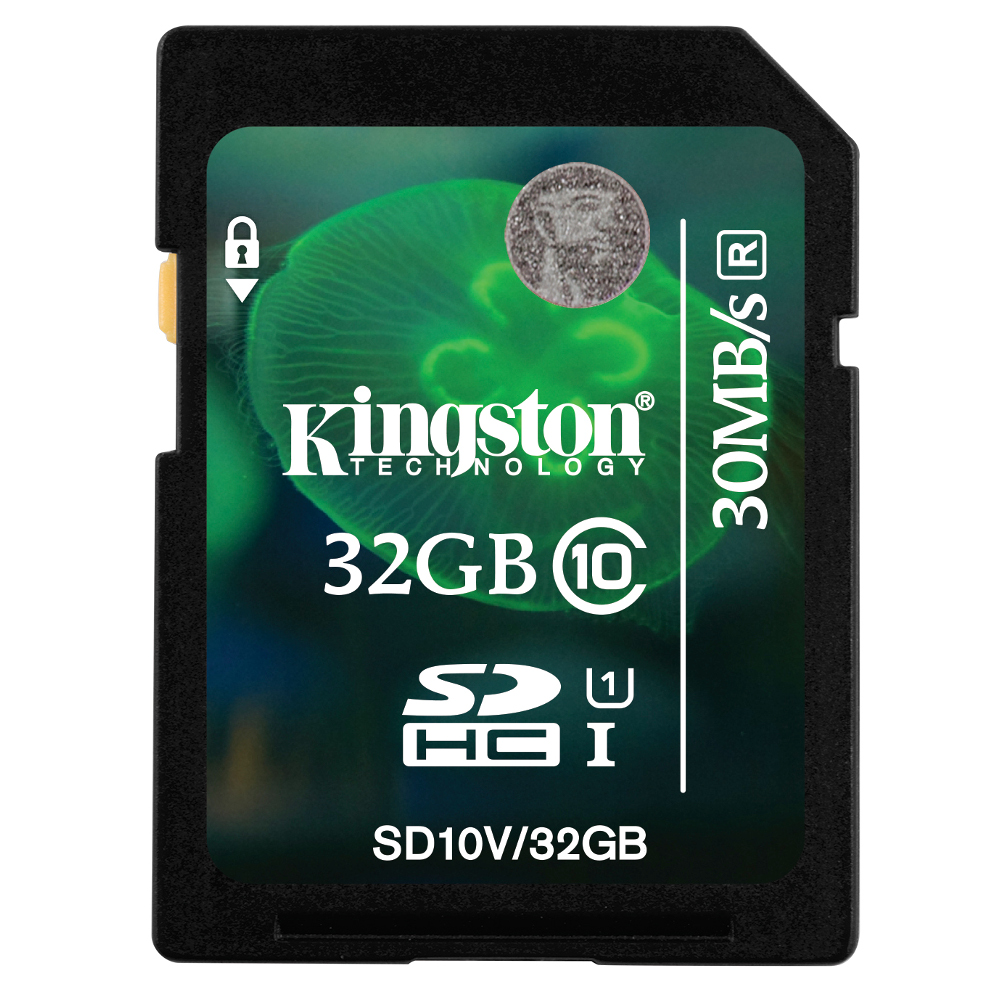 Kingston 32G SDHC C10 UHS-I 記憶卡