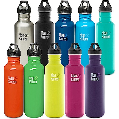 美國Klean Kanteen 不鏽鋼冷水瓶800ml