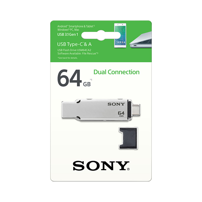 SONY 64GB Type-C雙接頭快閃隨身碟