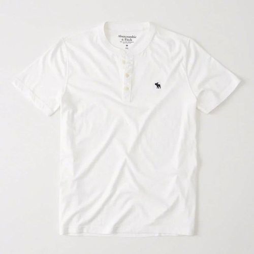 AF a&f Abercrombie & Fitch 短袖 T恤 白色 0615