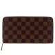 LV N41661 Damier LV棋盤格紋拉鍊長夾(12卡) product thumbnail 1