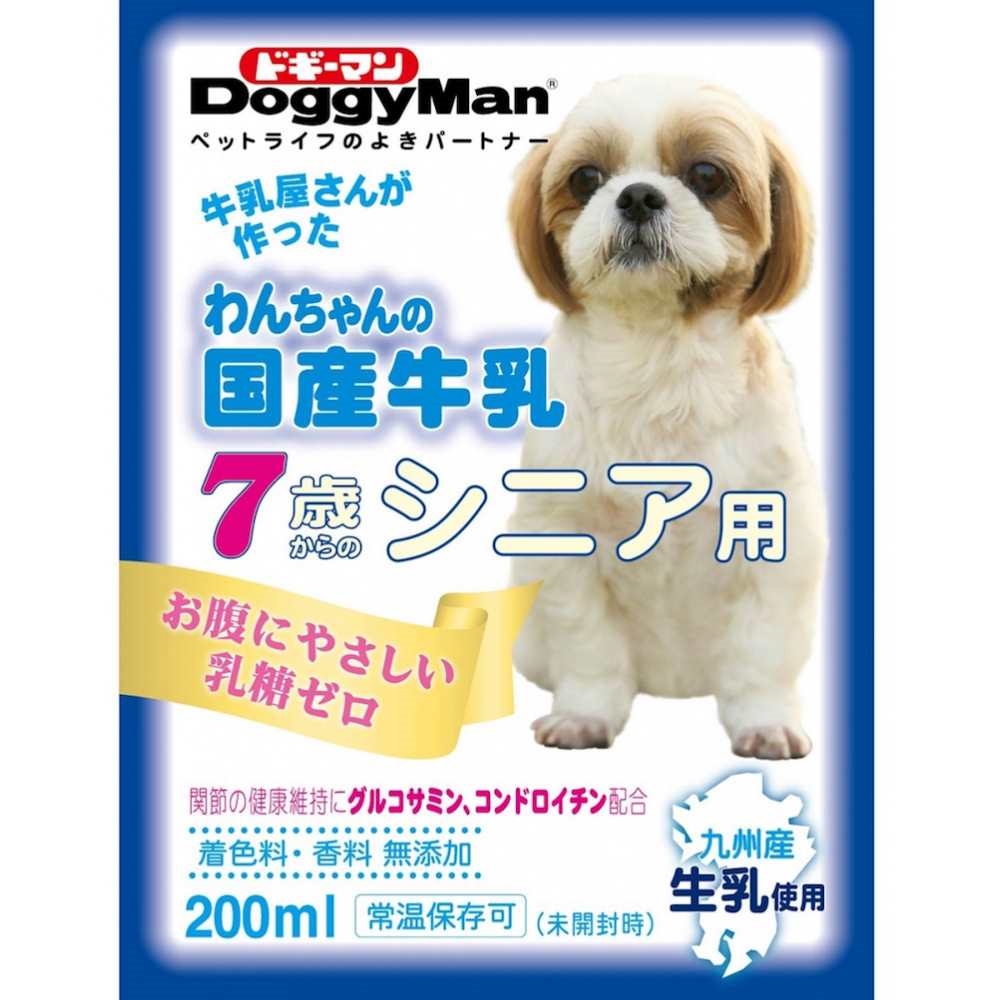Doggyman 犬用國產牛乳-老犬用 200ml