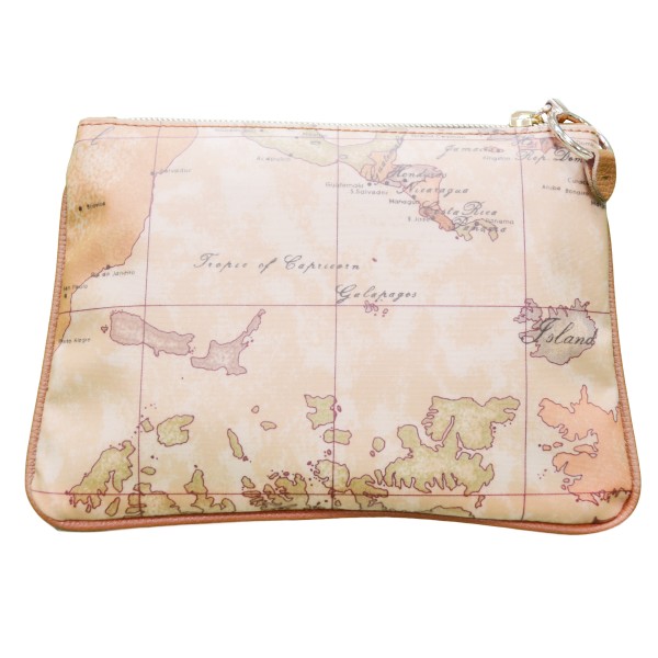 Alviero Martini地圖包 Soft Wind 地圖黃零錢包