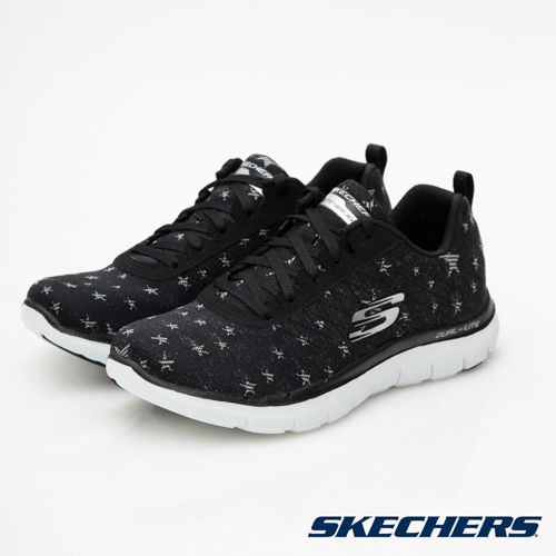 SKECHERS (女)運動系列Flex Appeal2.0-12777BKW