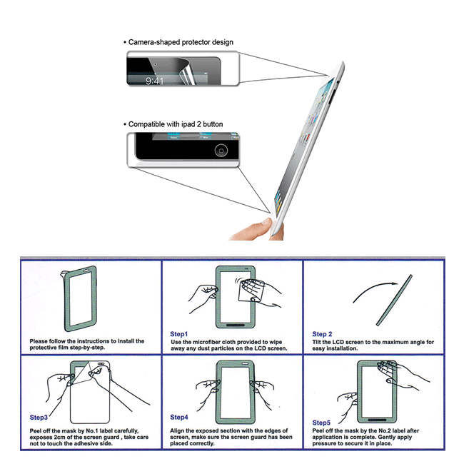 Bravo-u iPad mini 專業抗磨水晶螢幕保護貼(高清透亮)