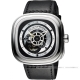 SEVENFRIDAY P1 解構世界自動上鍊機械錶 送禮推薦-銀x黑/47mm product thumbnail 1