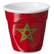 法國 REVOL FRO 摩洛哥國旗陶瓷皺折杯 80cc product thumbnail 2
