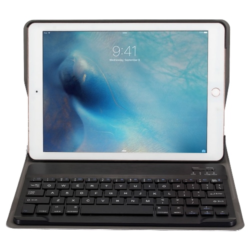 2017 iPad/Pro9.7/Air2/Air專用經典型分離式藍牙鍵盤/皮套