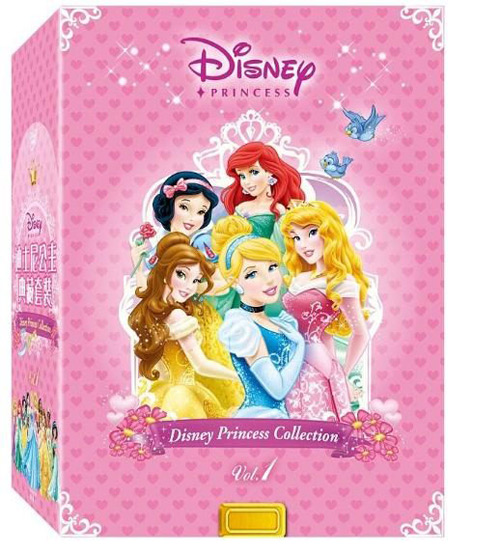 迪士尼公主典藏套裝1 DVD
