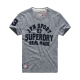 SUPERDRY 極度乾燥 短袖文字T恤 灰色系 product thumbnail 1