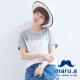 maru.a麻洛野　紗質雪紡拼接T-shirt product thumbnail 1