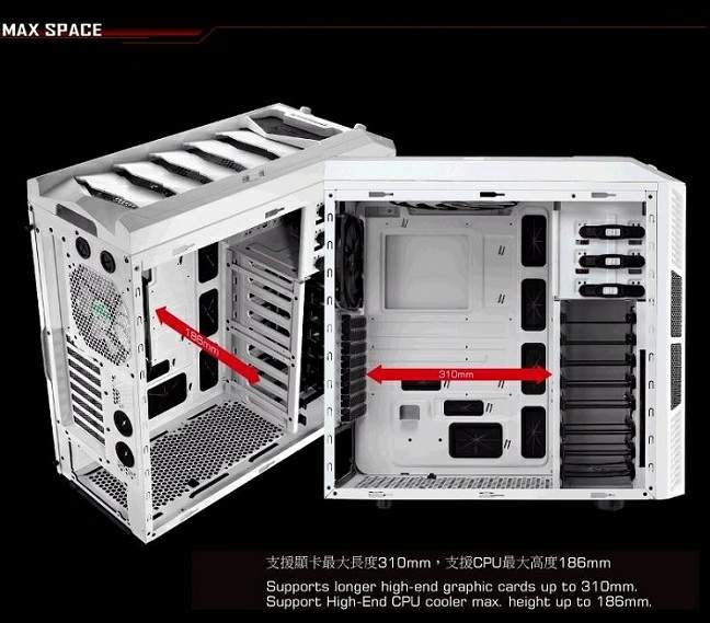 Aero cool XPredaror X3 雪白 電腦機殼