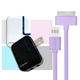 HOCAR iPad2 LED雙USB旅充頭+雙面傳輸線 旅充組 product thumbnail 6
